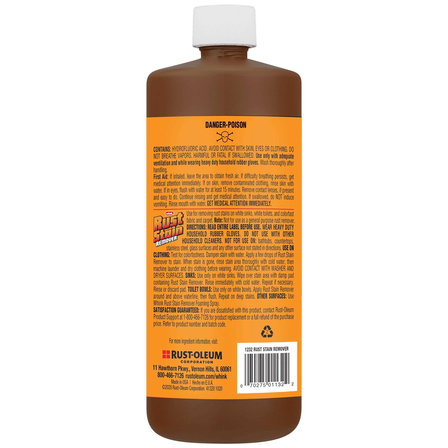 Whink Rust Stain Remover - MT - Mrs Treak