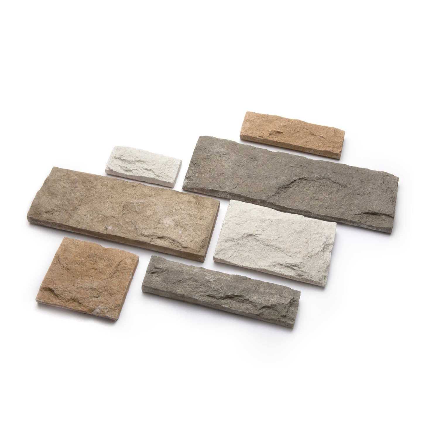 LiteStone 8 sq. ft Primary Flat Cement Stone - MT - Mrs Treak