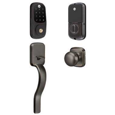 Yale Assure Lock 2 Keypad with Bluetooth and Ridgefield Handle - MT - Mrs Treak