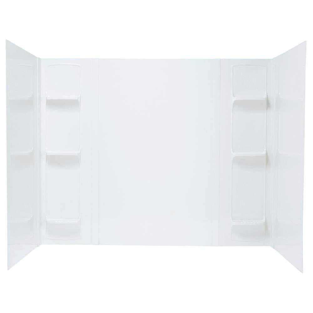 Mustee Durastall Shower Stall White - MT - Mrs Treak
