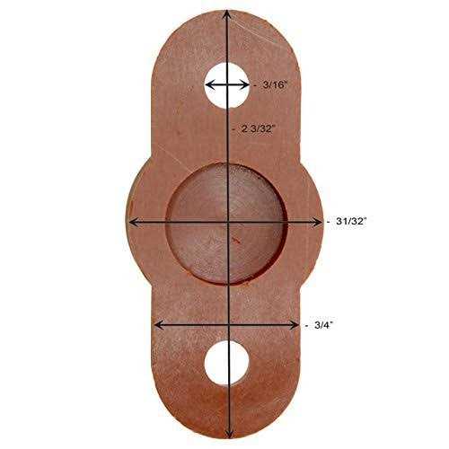 Positive Insulated Battery Power Junction Post Block 3/8 Lug X 16 Thread - MT - Mrs Treak