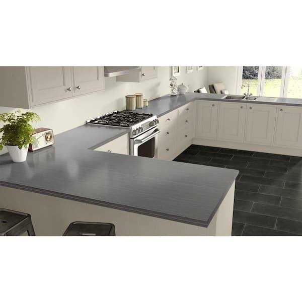 Wilsonart Satin Stainless 4830K Laminate Sheet - MT - Mrs Treak