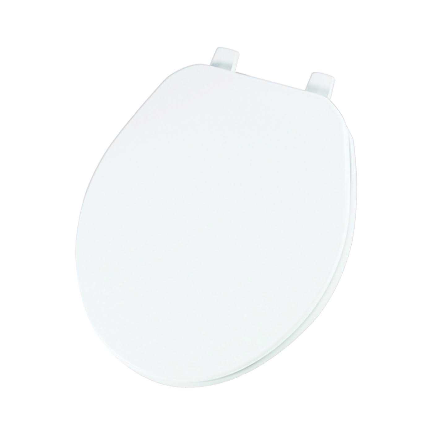 Mayfair Round Premium Soft Toilet Seat with Chrome Hinges White - MT - Mrs Treak