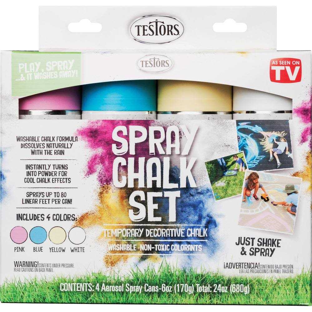 Testors Spray Chalk Set - MT - Mrs Treak