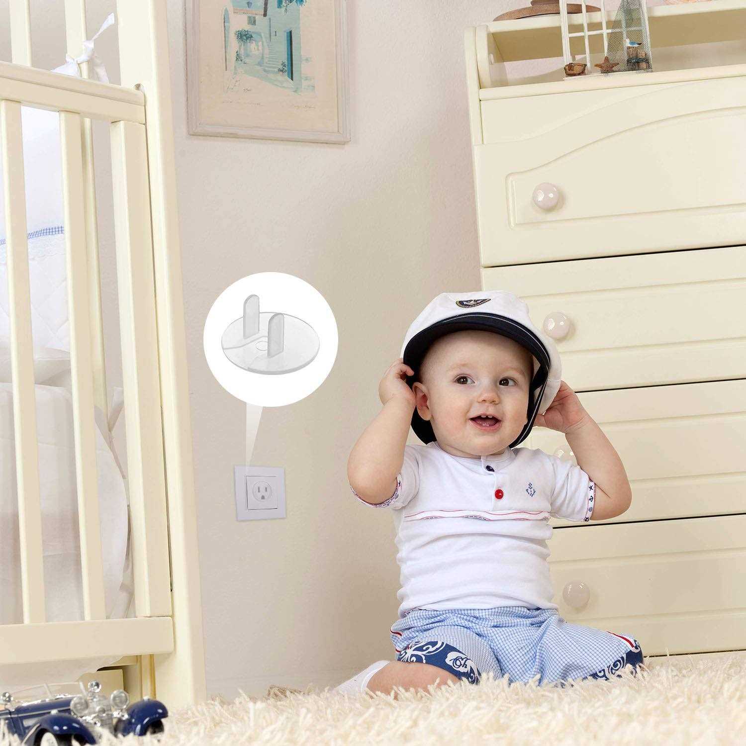 Outlet Covers Safety Electrical Plug Covers by HAWATOUR - MT - Mrs Treak