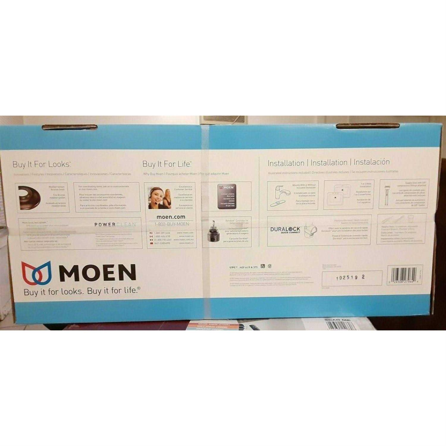 Moen Brecklyn Single-Handle Pull-Out Sprayer Kitchen Faucet with Power Clean - MT - Mrs Treak