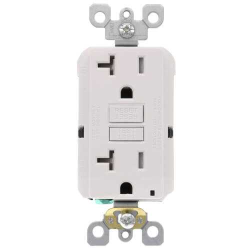 Leviton GFTR2-5LW 20A 125V Receptacle - MT - Mrs Treak
