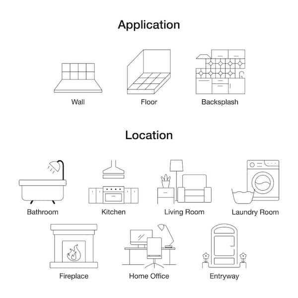 Marazzi EpicClean Milton Matte 13 in. x 11 in. Glazed Ceramic Penny Round Mosaic Tile - MT - Mrs Treak