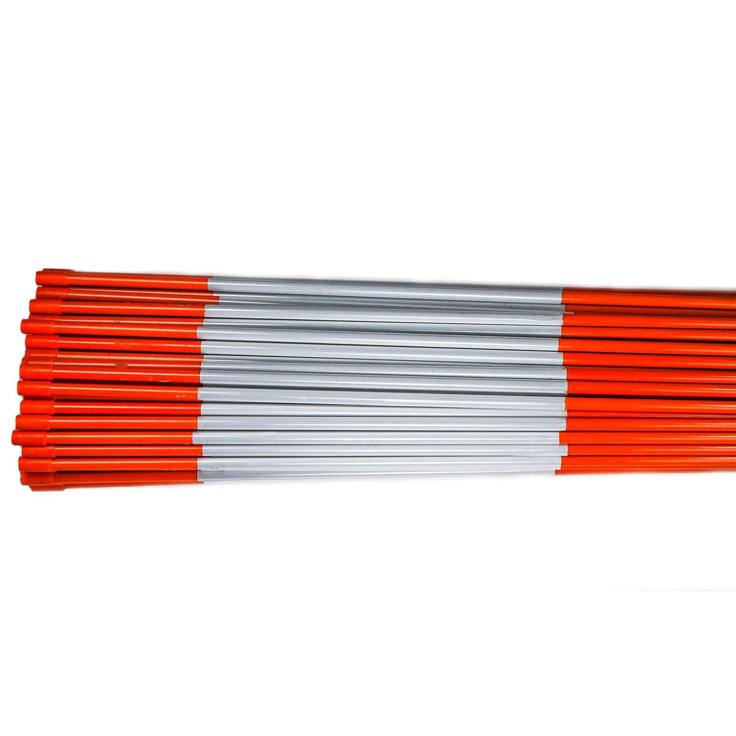 DISCOUNT SNOWSTAKES .COM 4ft Pro Snow Stakes 48 x 5/16 Driveway Markers - MT - Mrs Treak