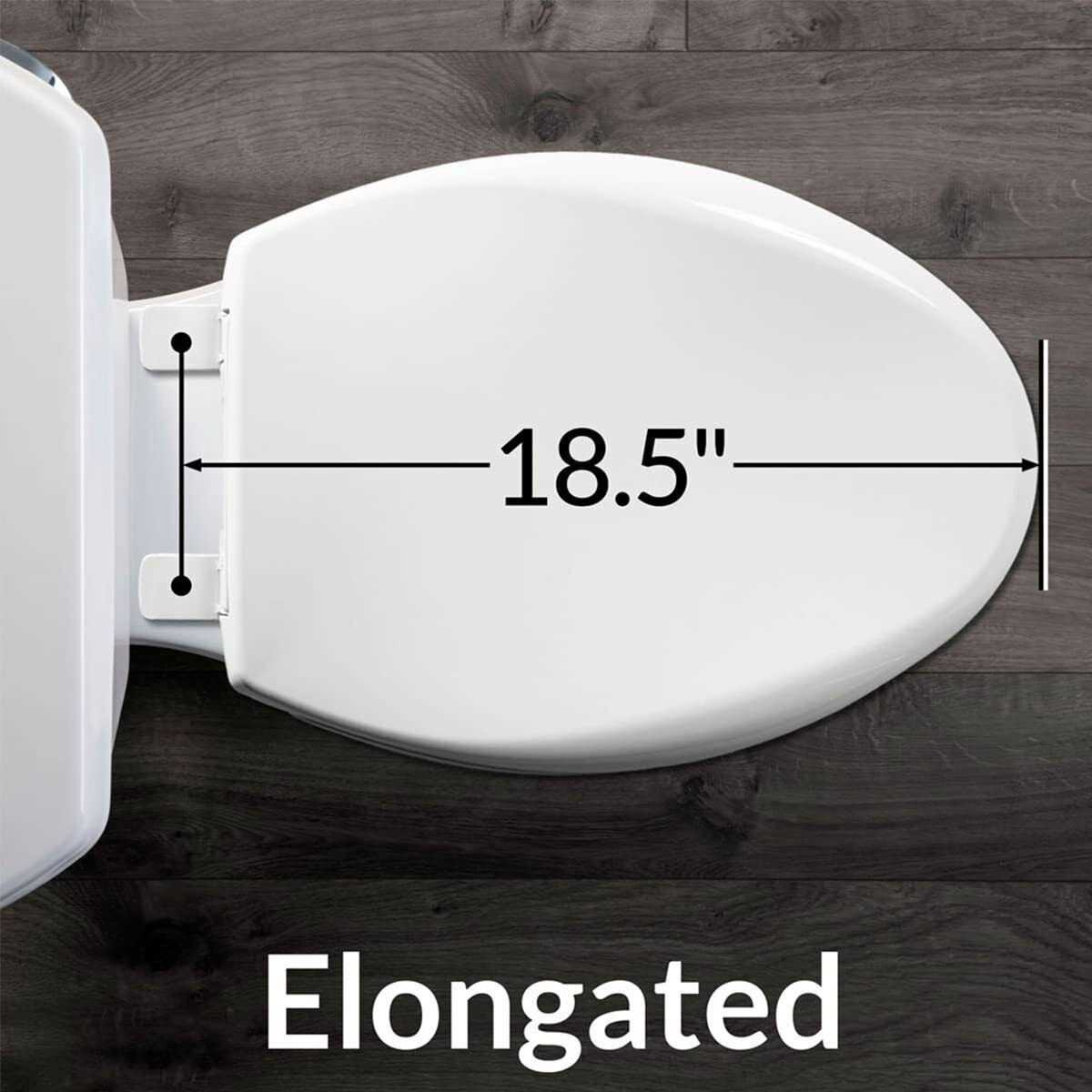 Mayfair 15EC Removable Soft Toilet Seat that will Never Loosen - MT - Mrs Treak