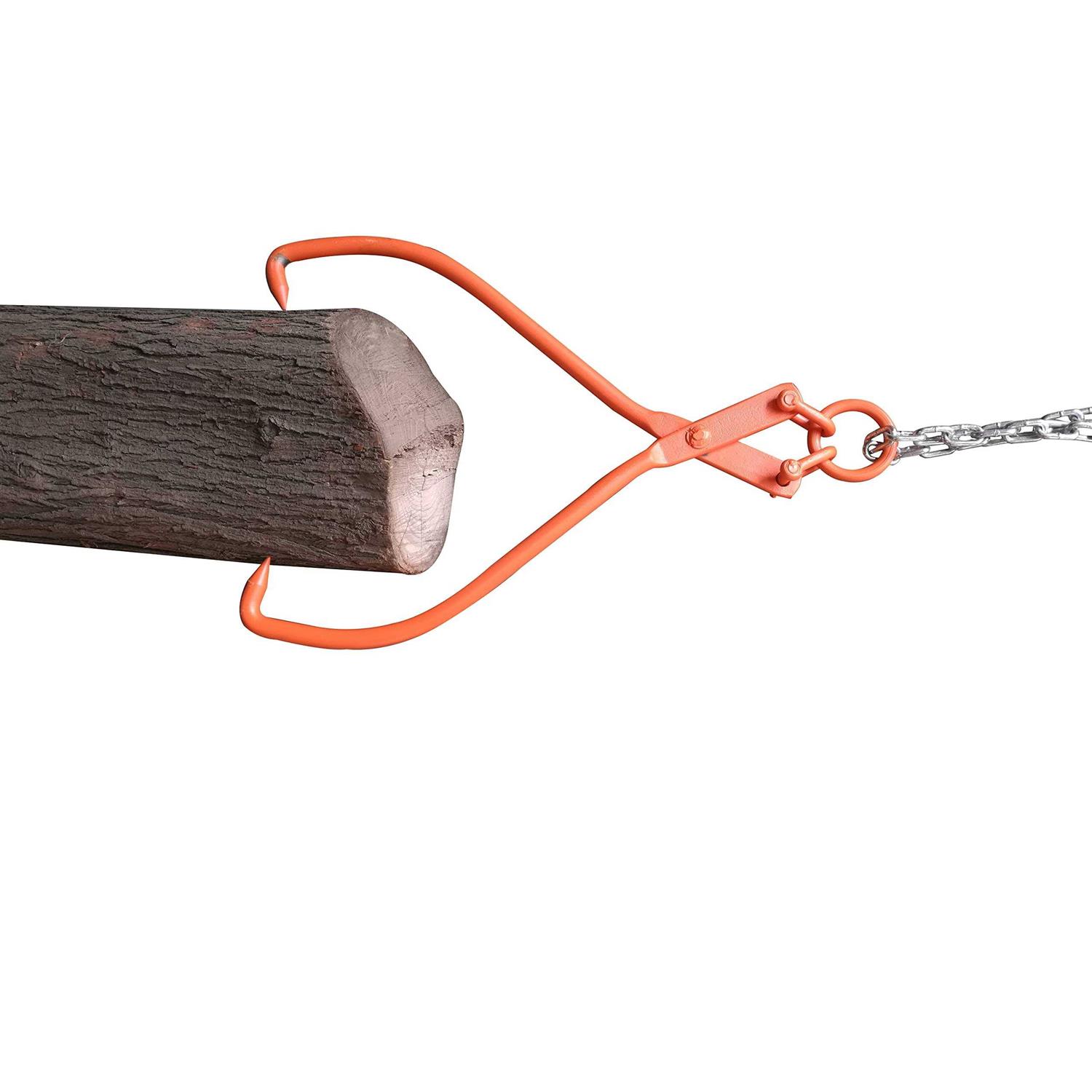 Oaolowf Skidding Tongs Log Lifting/swivel Dragging Steel Tongs Log Lifting - MT - Mrs Treak