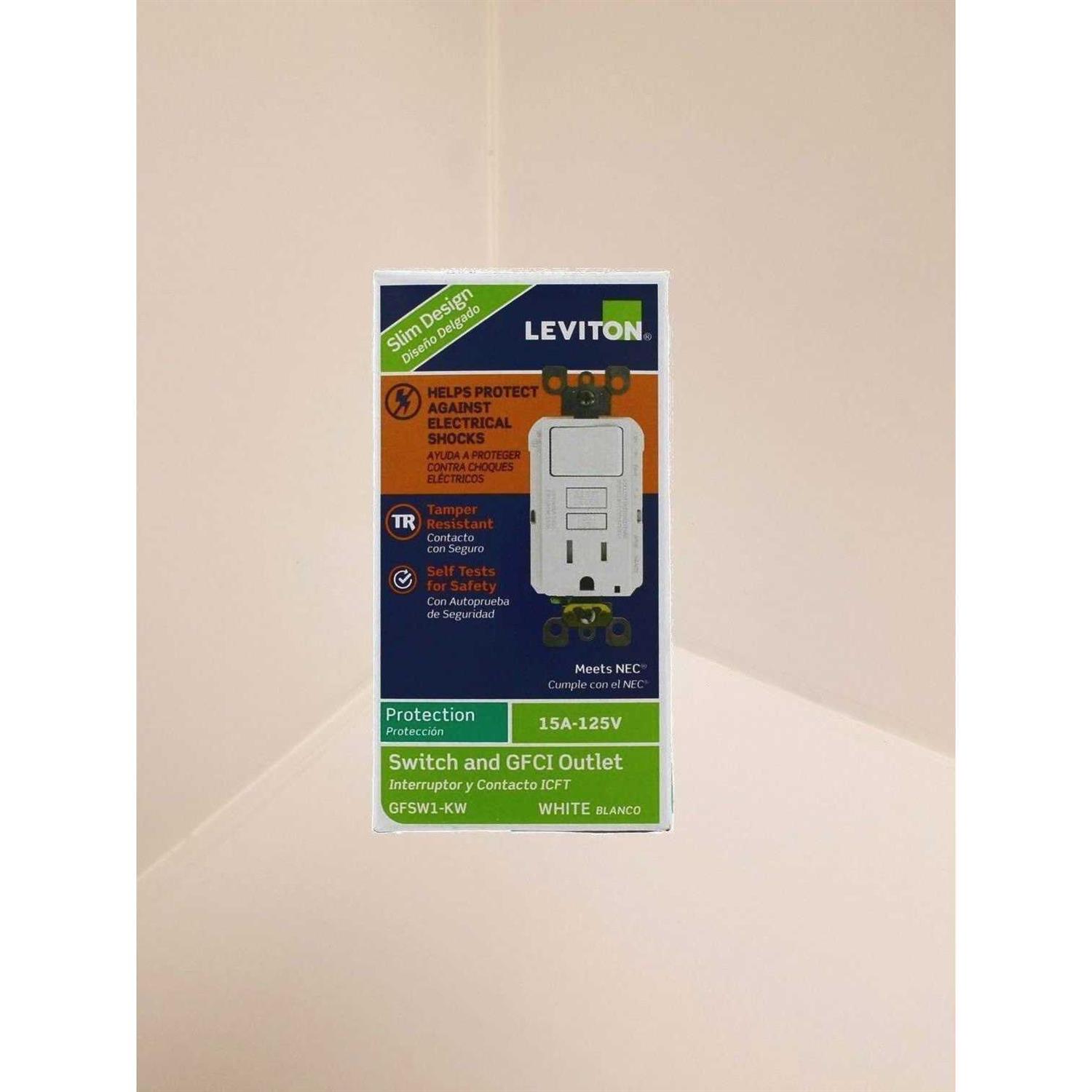 Leviton GFRBF-W Slim Blank GFCI - MT - Mrs Treak