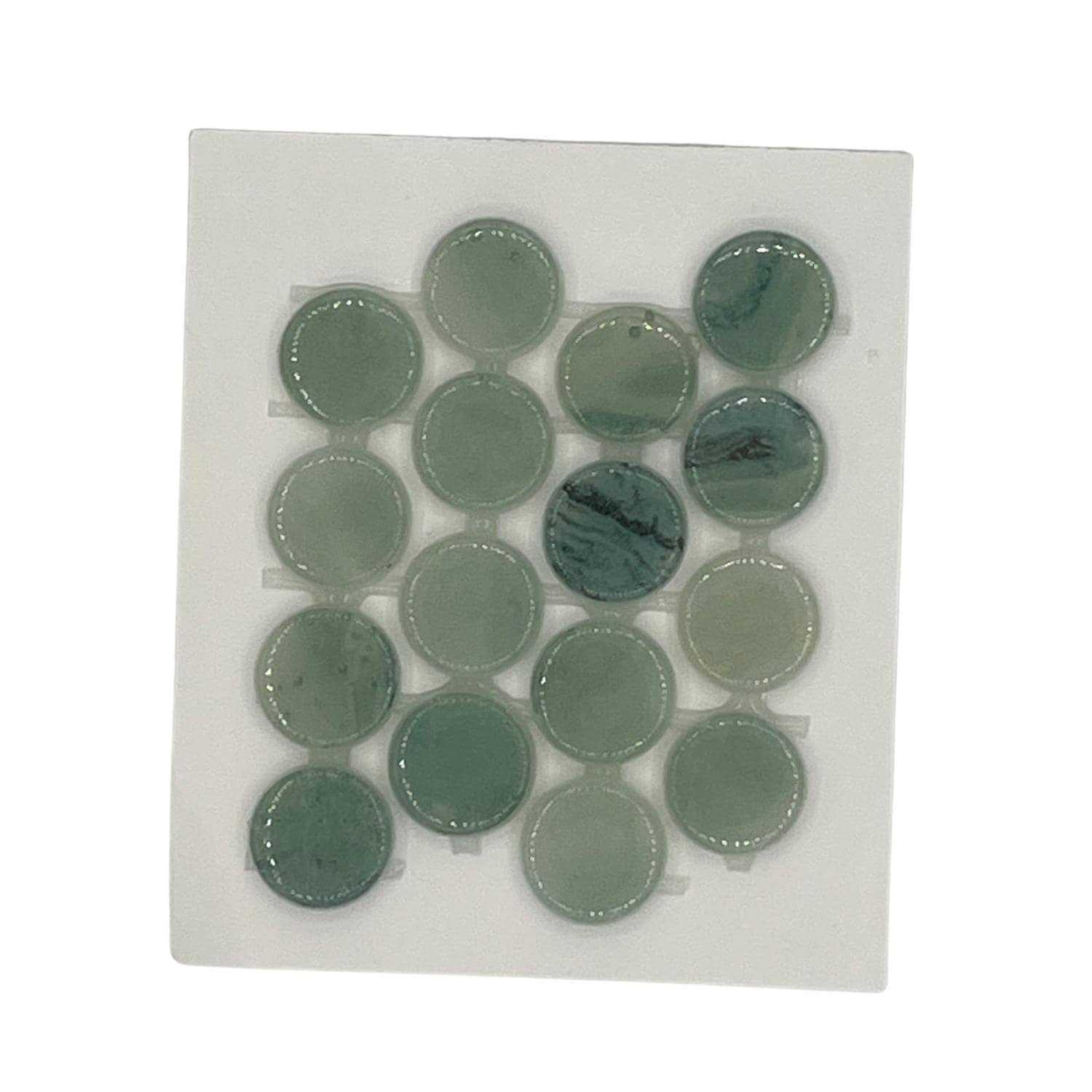 Eterna Penny 12 x 12 Recycled Penny Glass Mosaic Tile The Tile Life - MT - Mrs Treak