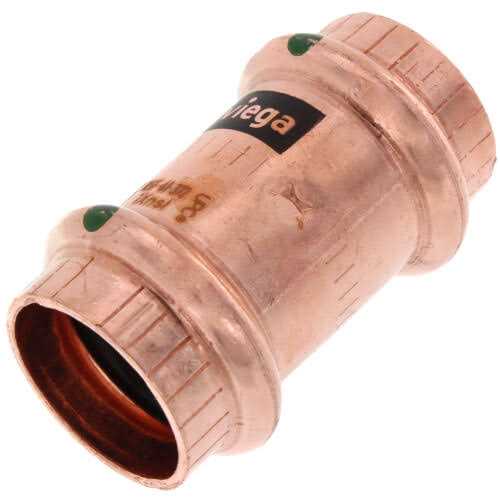 Viega ProPress Copper Coupling w/Stop - MT - Mrs Treak