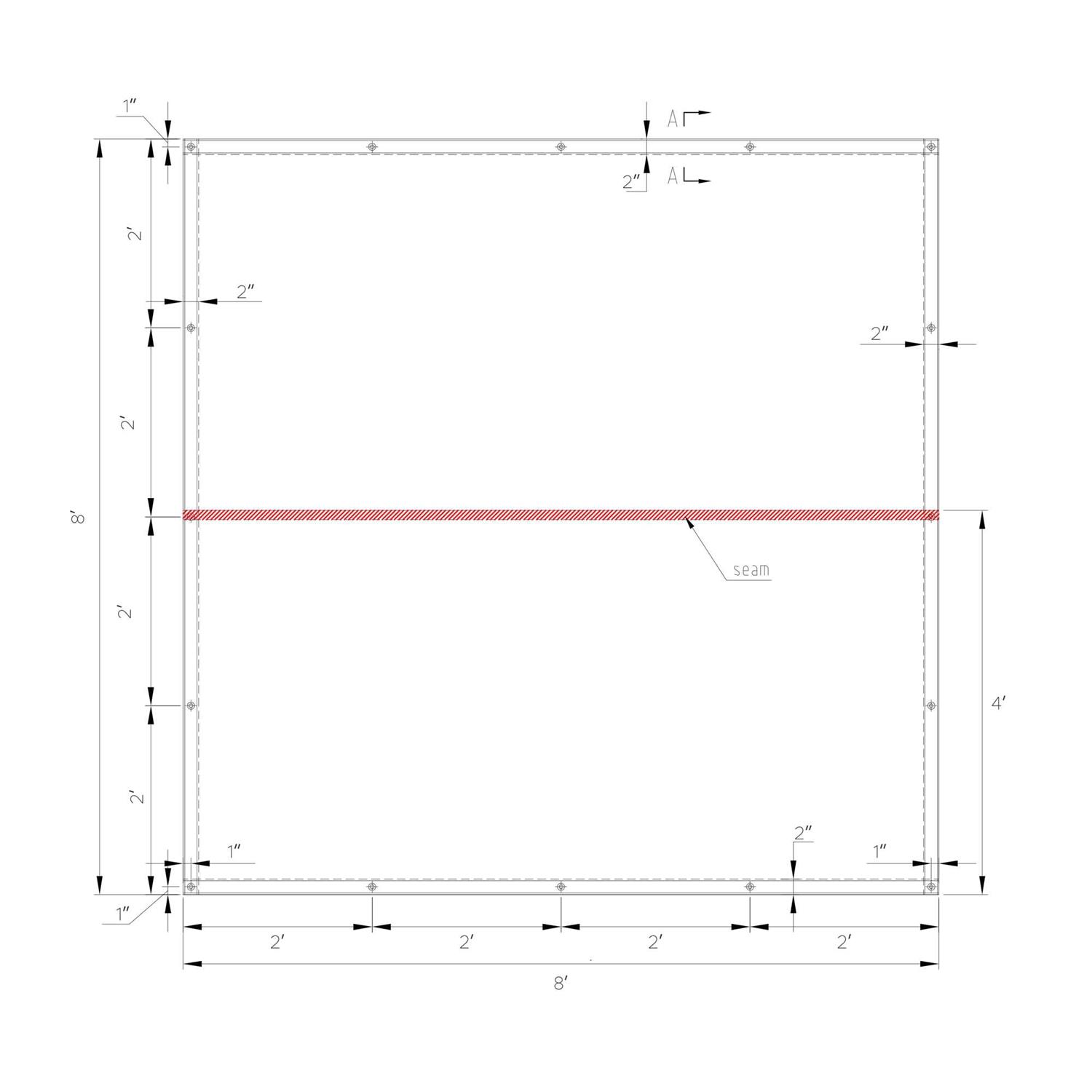 Mytee Products Clear Vinyl Tarp 22oz - MT - Mrs Treak