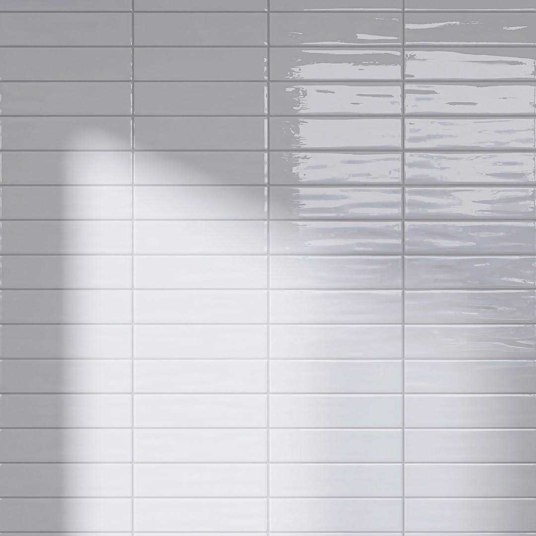 MOLOVO Zarati 2.95 in. x 11.81 in. Polished Ceramic Wall Tile - MT - Mrs Treak
