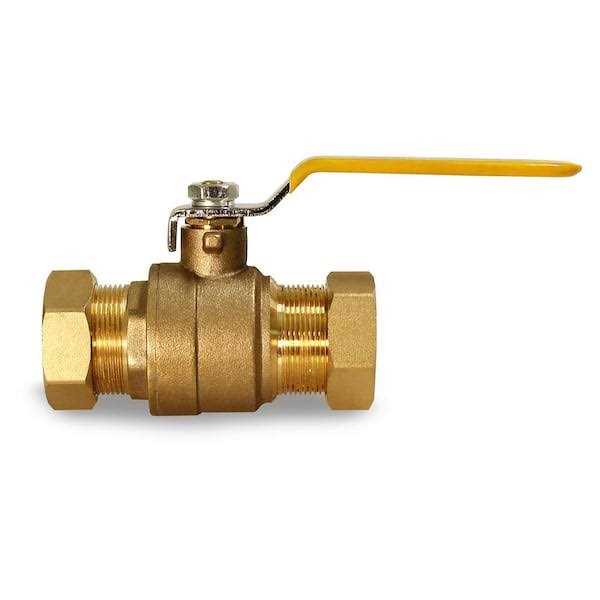 The Plumber’s Choice Premium Brass Ball Valve with Long Bonnet and T-Handle - MT - Mrs Treak
