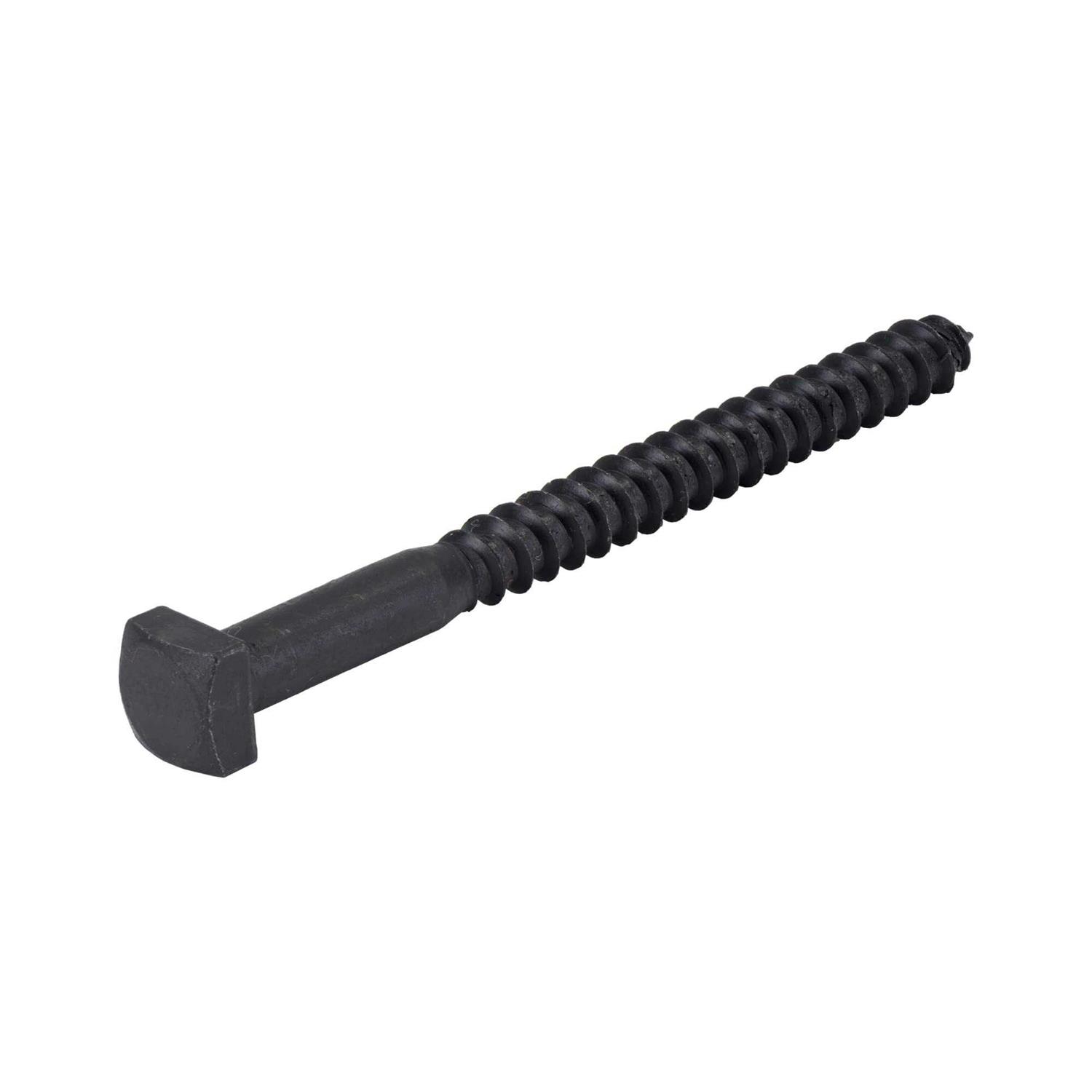Makers Bolt Rustic Square Head Lag Screws Black Oxide Finish Lag Bolts - MT - Mrs Treak