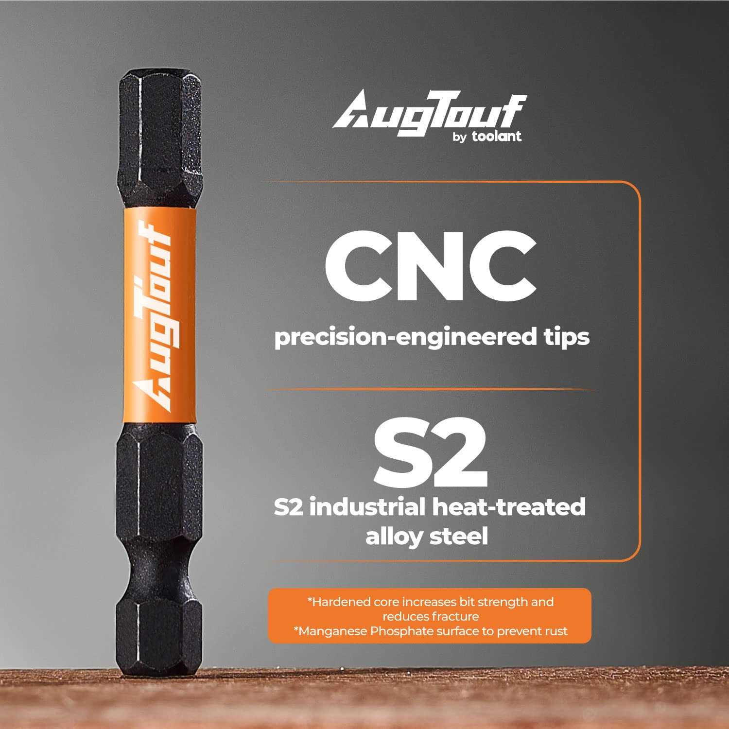 toolant Impact Hex Head Allen Wrench Drill Bits Set - MT - Mrs Treak