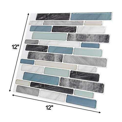 LONGKING Peel and Stick Backsplash Tile Stickers - MT - Mrs Treak