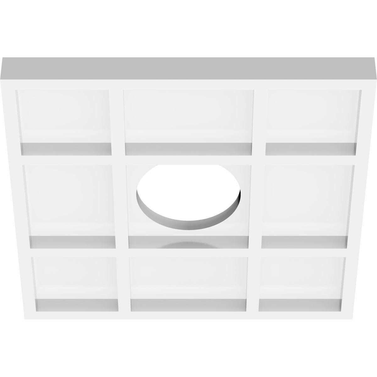 Ekena Millwork Round Surface Mount PVC Gable Vent GVPRO - MT - Mrs Treak