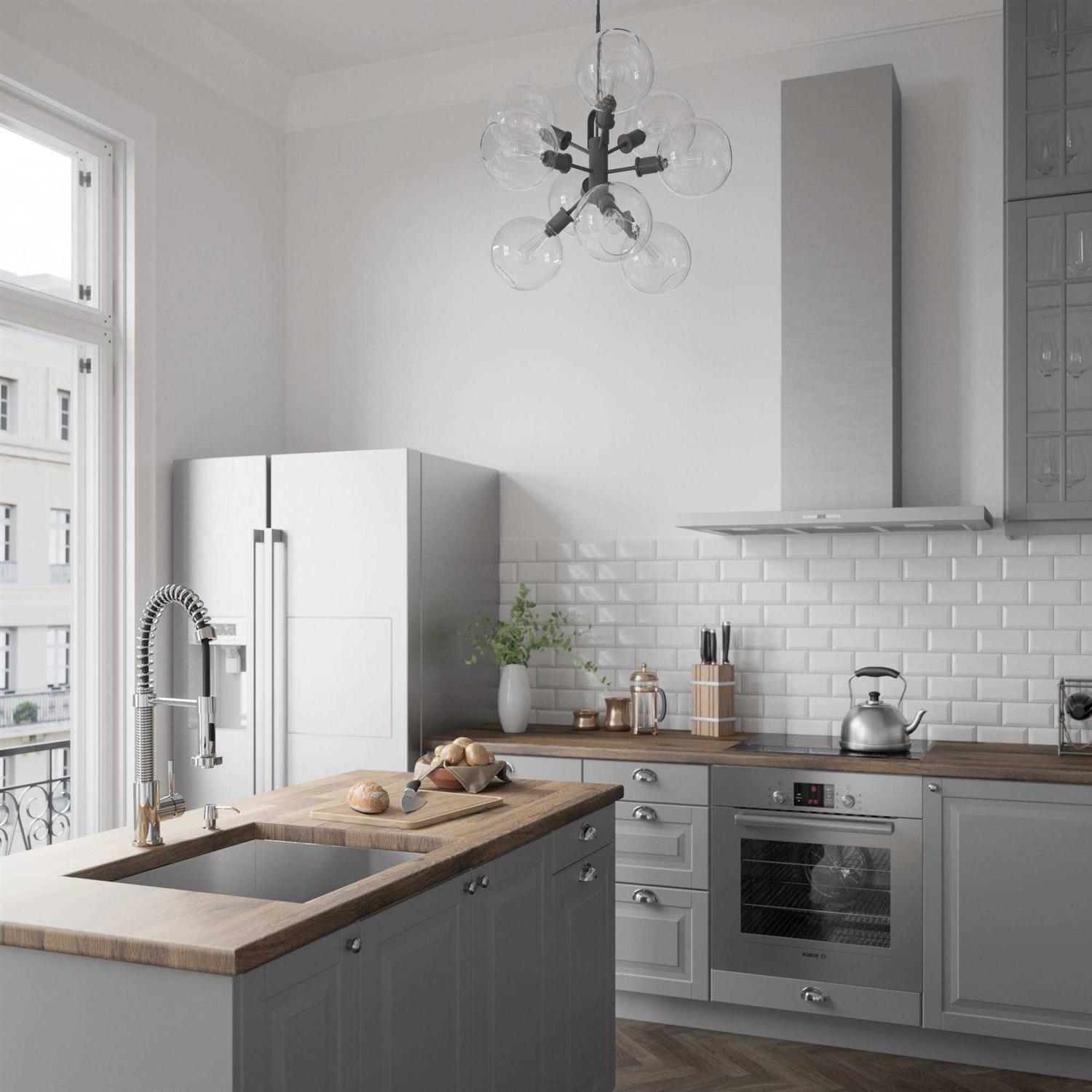 VIGO Edison Matte Black Single Handle Pull-Down Kitchen Faucet VG02001MB - MT - Mrs Treak