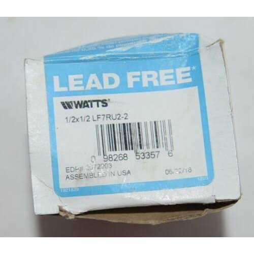 Watts 0066100 Relief Valve - MT - Mrs Treak