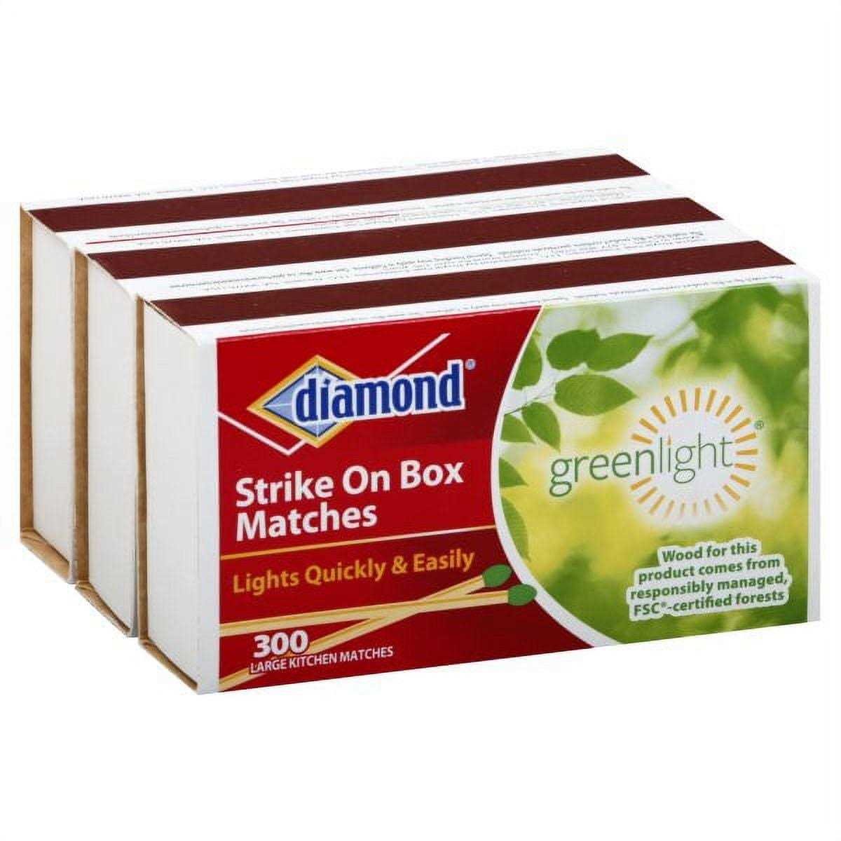 Diamond Matches Strike On Box - MT - Mrs Treak