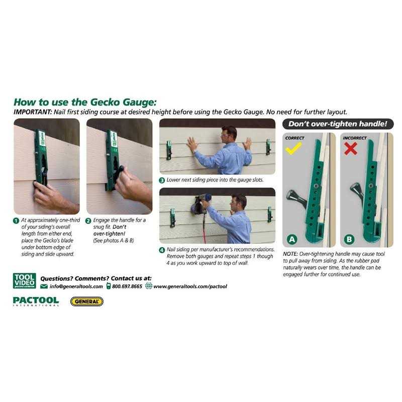 Pactool SA90338 Gecko Gauge Siding - MT - Mrs Treak