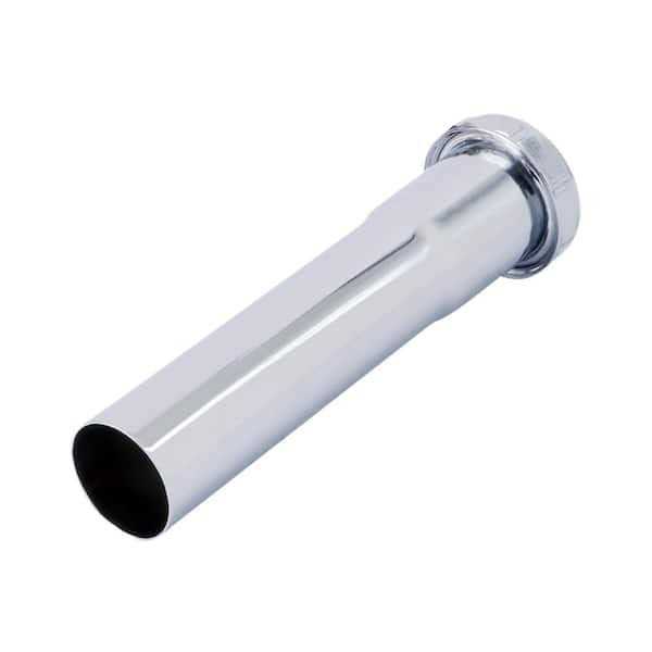 The Plumber’s Choice 1-1/2 in. x 12 in. Brass Threaded Tube for Tubular Drain Applications - MT - Mrs Treak
