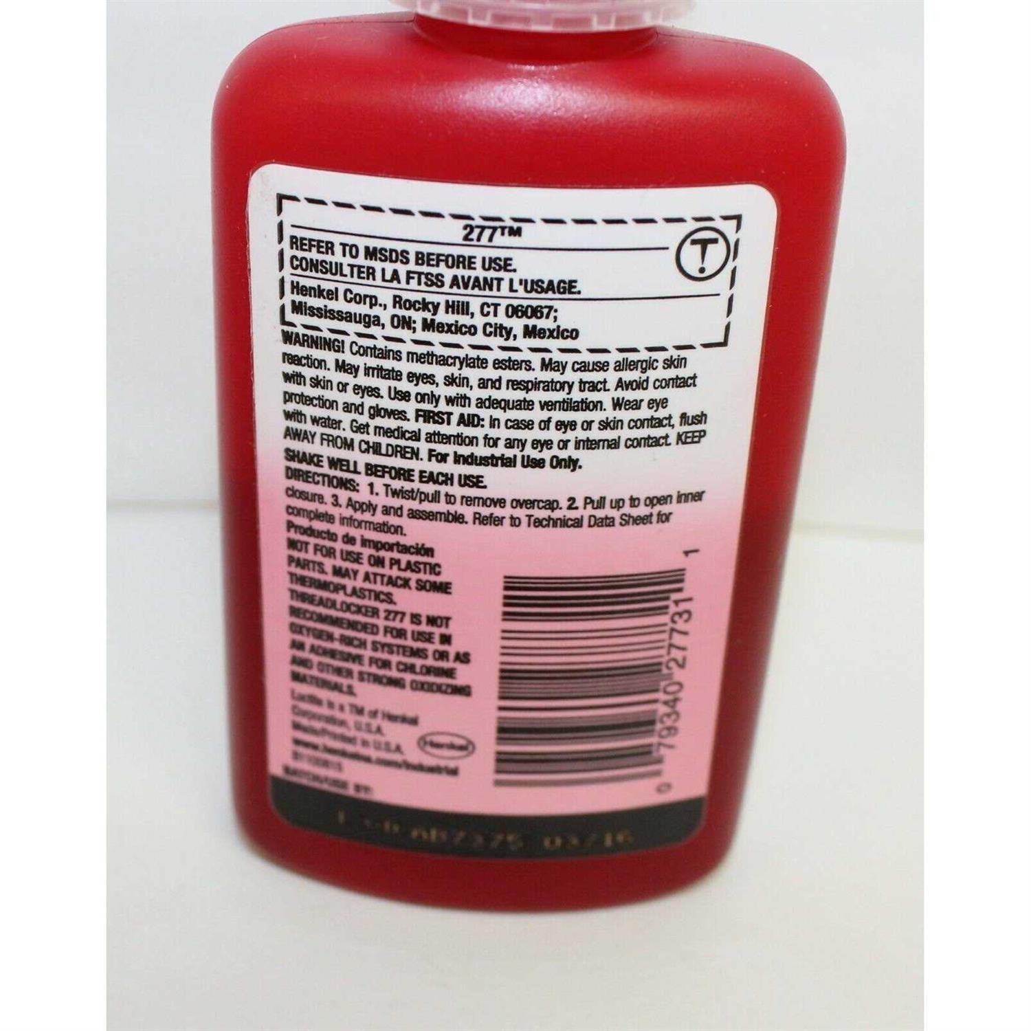 Loctite 277 High-Strength Threadlocker - MT - Mrs Treak