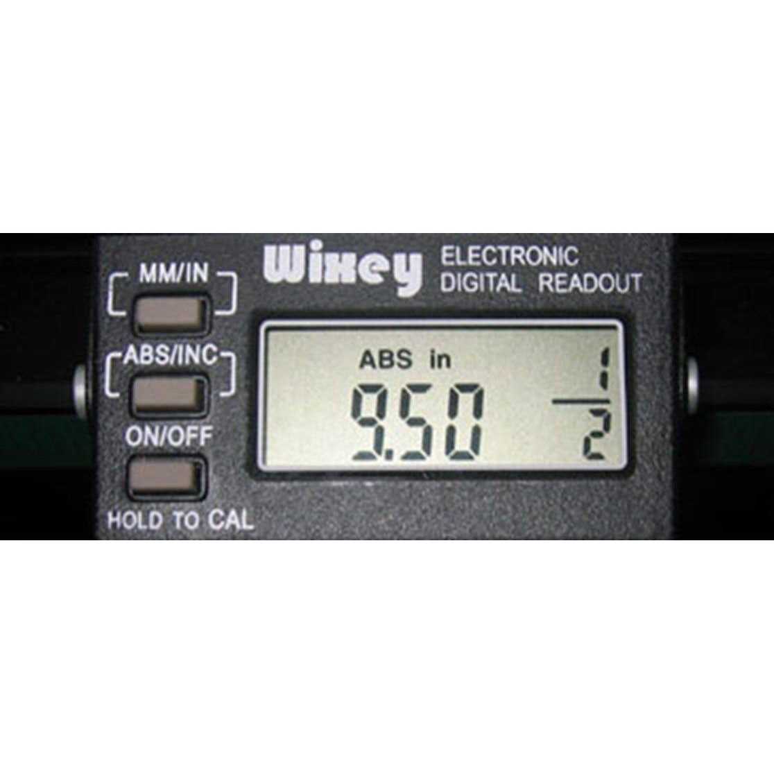 Wixey Remote Planer Readout - MT - Mrs Treak