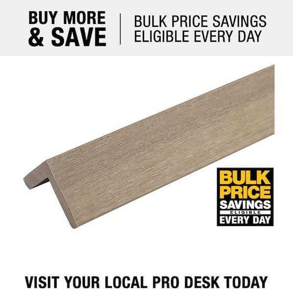 NewTechWood 5.5 in. x 192 in. All Weather System Composite Siding - MT - Mrs Treak