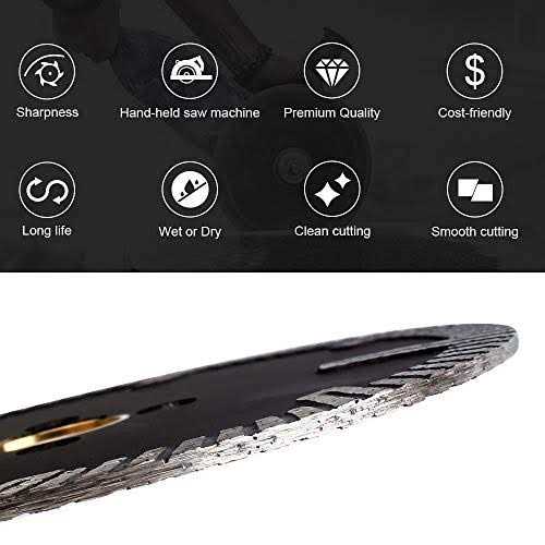 Diamond Turbo Cutting Blade for Granite and Marble - MT - Mrs Treak