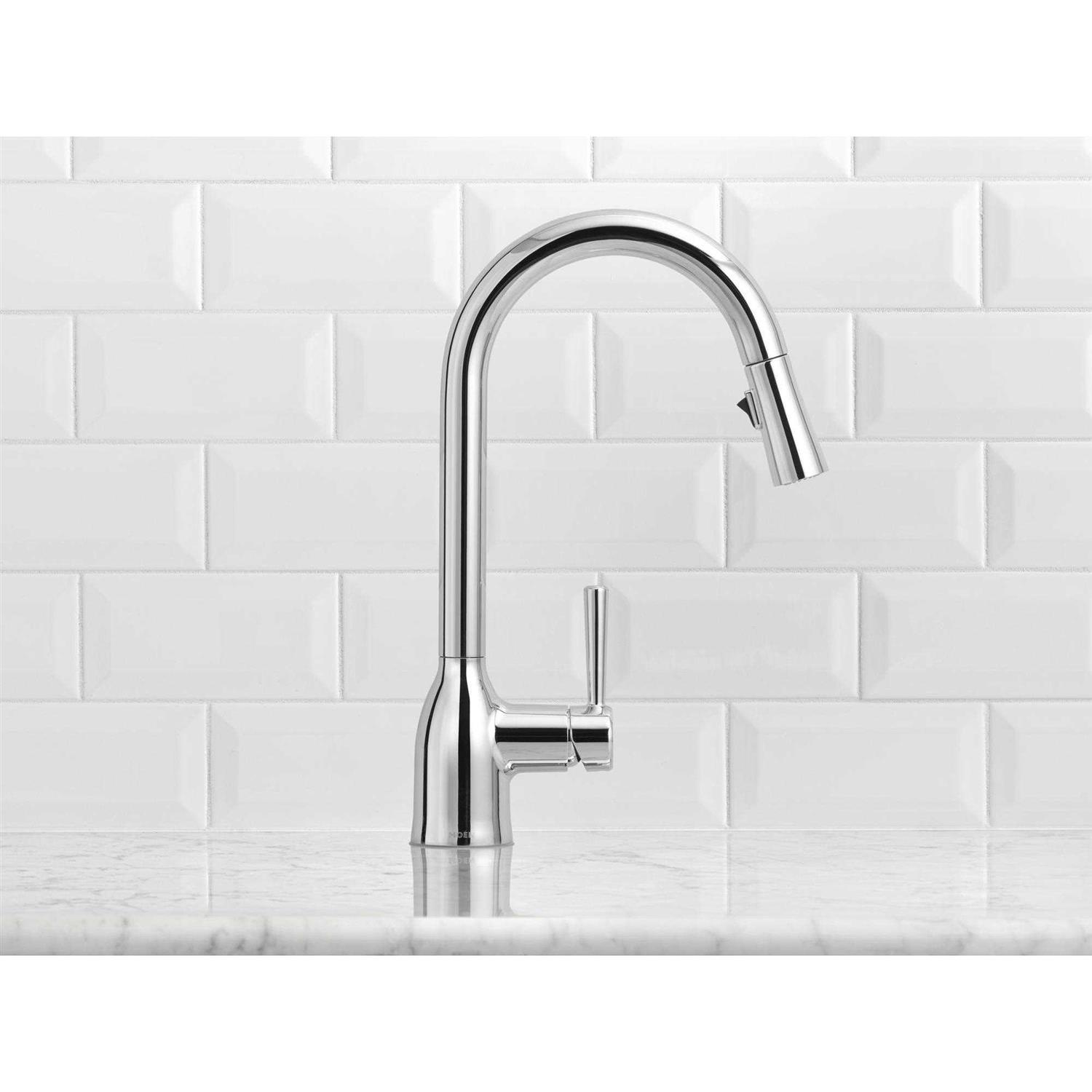 Moen Adler Handle Pull Down Kitchen Faucet - MT - Mrs Treak