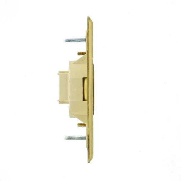 Leviton 40952-2PW Audio/Video Wallplate - MT - Mrs Treak