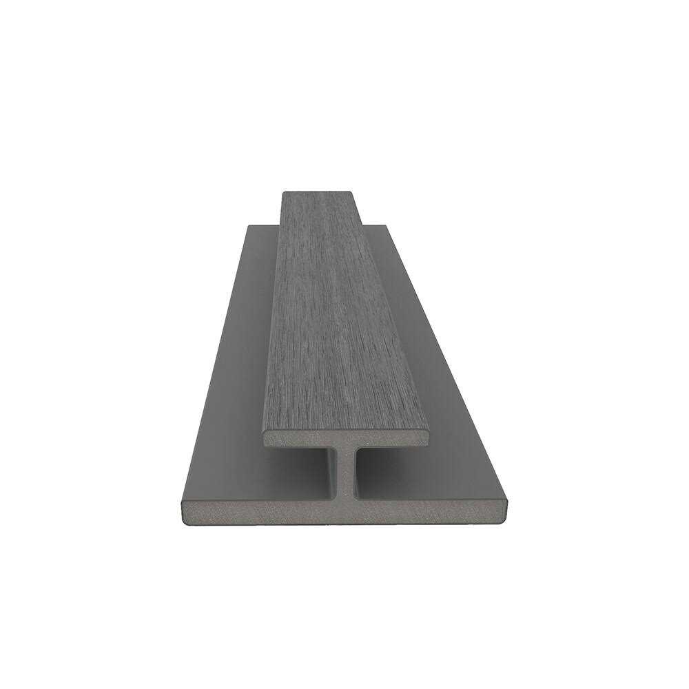 NewTechWood All Weather System 3.1 in. x 1.0 in. x 8 ft. Composite Siding Butt Joint Trim - MT - Mrs Treak