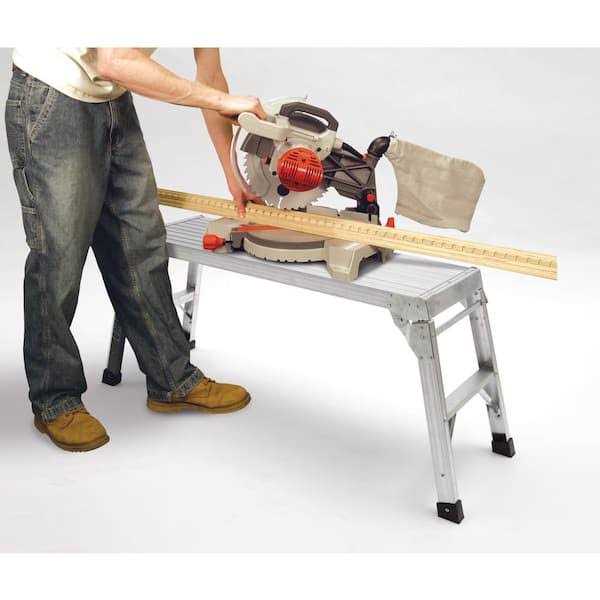 Tricam Industries 4-Step Aluminum Ultra-Light Step Stool Ladder with 225 lb. Load Capacity - MT - Mrs Treak