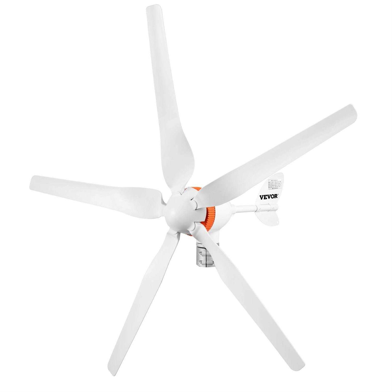 VEVOR Wind Turbine Generator 400-Watt 12-Volt/AC Wind Turbine Kit 3 Blades Wind Power Generator Controller - MT - Mrs Treak
