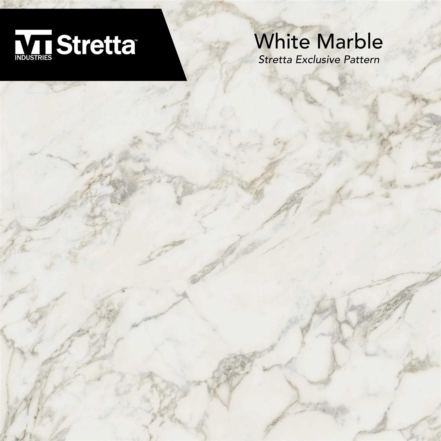 VT Industries 25-inch X White Marble Stretta - MT - Mrs Treak