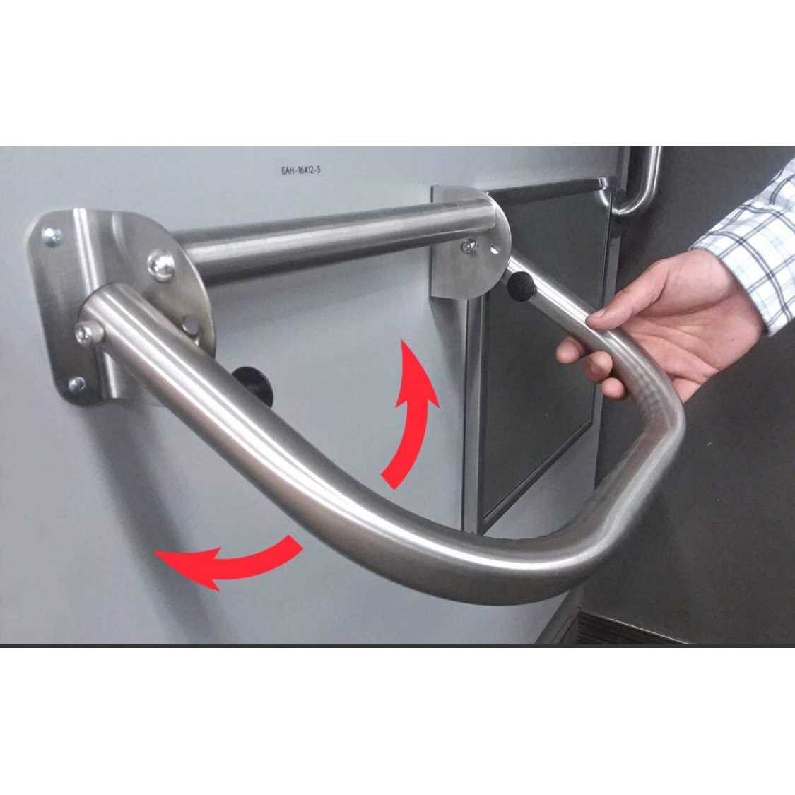 Extend A Hand Extension Folding Grab Bar Stainless - MT - Mrs Treak
