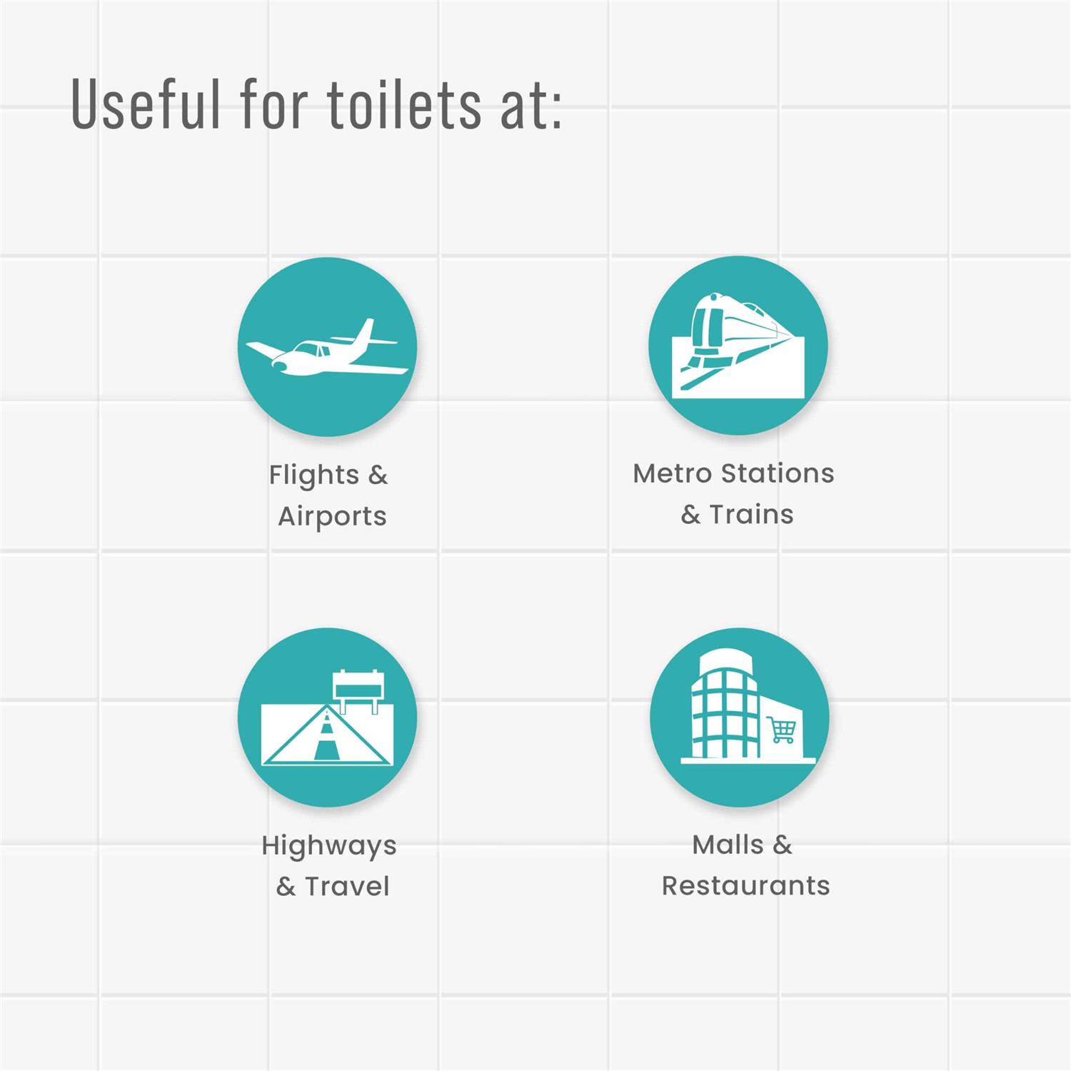 PeeBuddy Disposable Toilet Seat Covers No Direct Contact Seats - MT - Mrs Treak