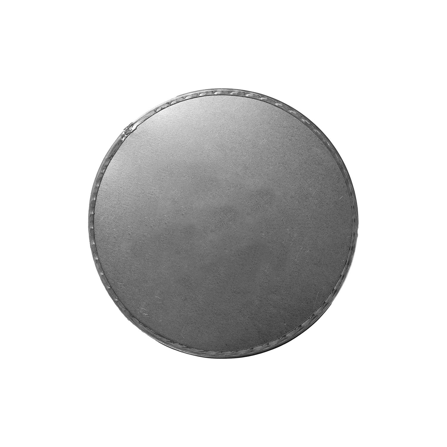 Vent Systems Galvanized Steel End Cap Duct End End Steel Plug - MT - Mrs Treak