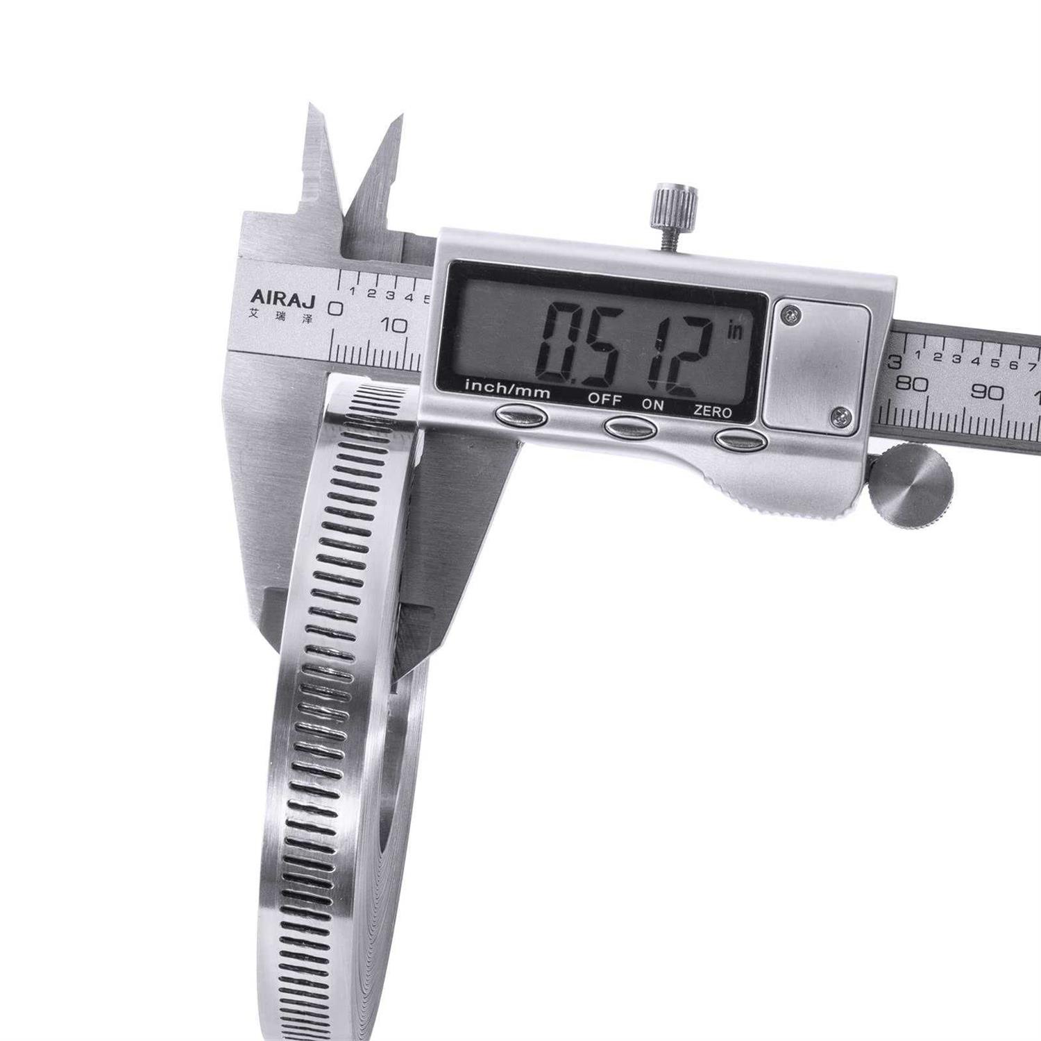 Steelsoft DIY Hose Clamp System Kit 304 Stainless Steel Hose Large - MT - Mrs Treak