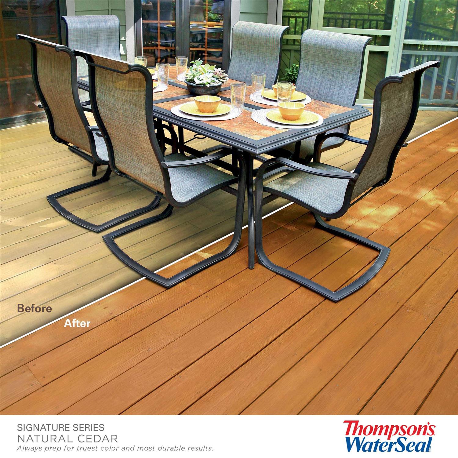 Thompson’s WaterSeal Semi-Transparent Wood Sealer - MT - Mrs Treak