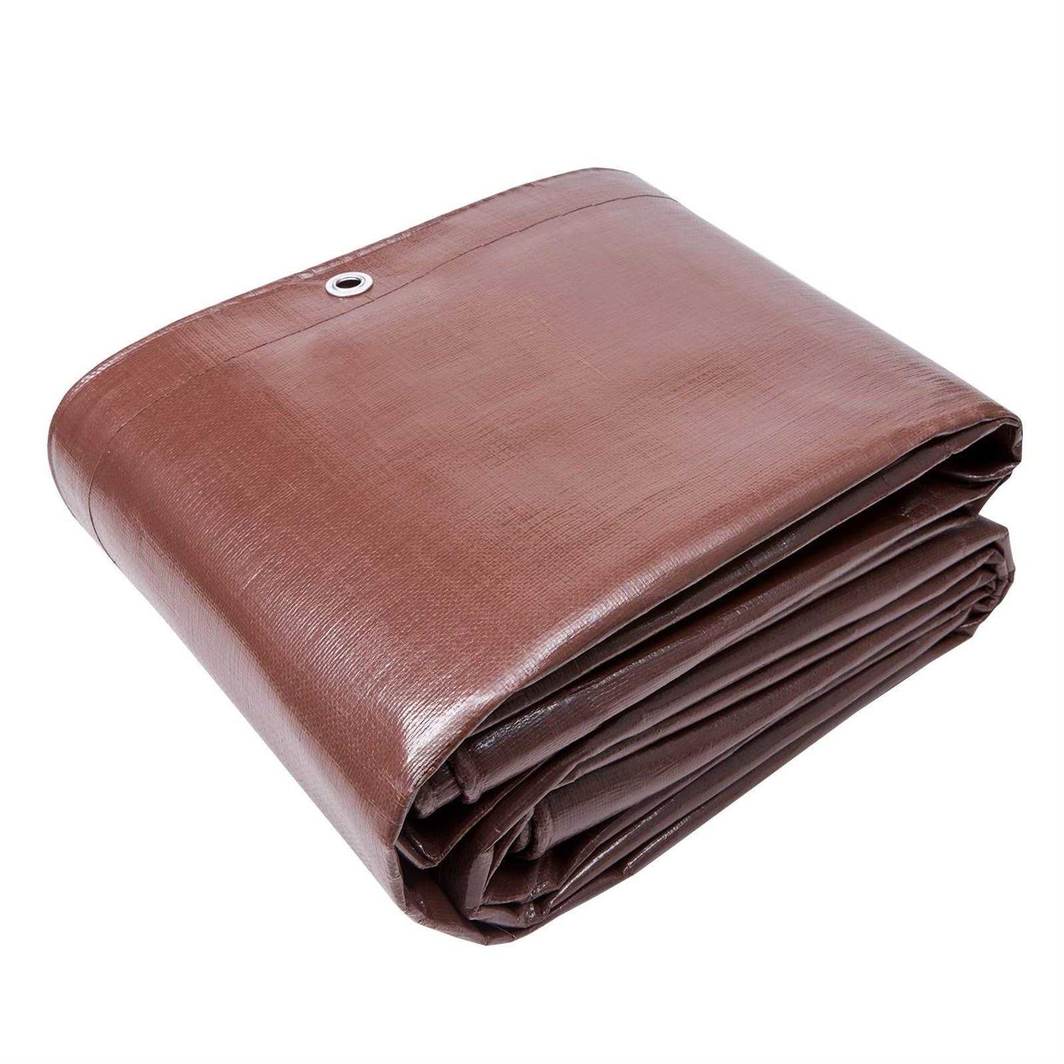 VEVOR Tarp Waterproof Mil Plastic Poly Tarp Cover Multi Purpose Tear UV and Temperature Resistant Outdoor Tarpaulin - MT - Mrs Treak