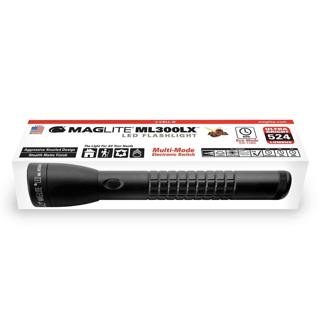 Maglite ML300LX LED D Flashlight - MT - Mrs Treak