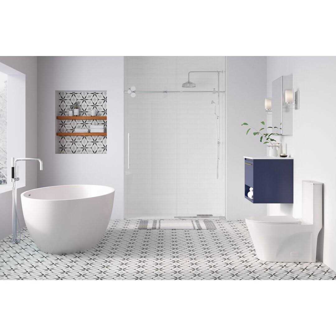 Merola Tile Chester Matte Nero 3 in. x 6 in. Ceramic Wall Subway Tile - MT - Mrs Treak