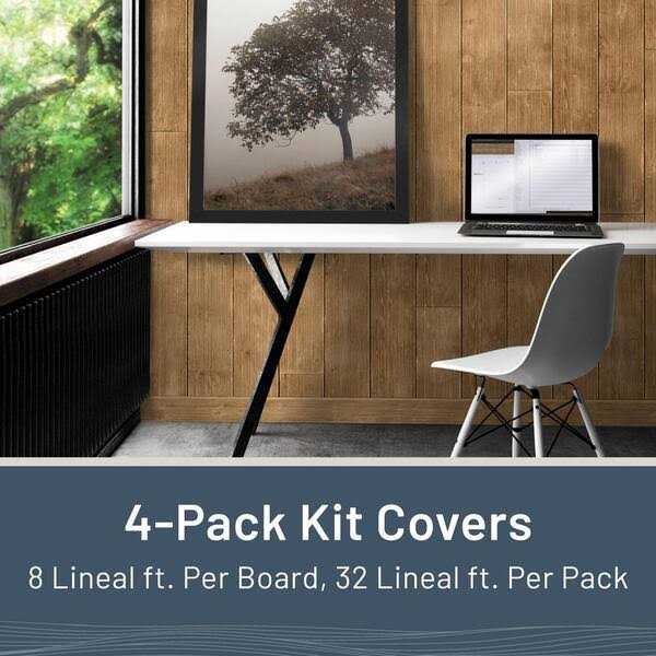 UFP-Edge 1 in. x 4 in. x 8 ft. Barn Wood Pine Trim Board - MT - Mrs Treak