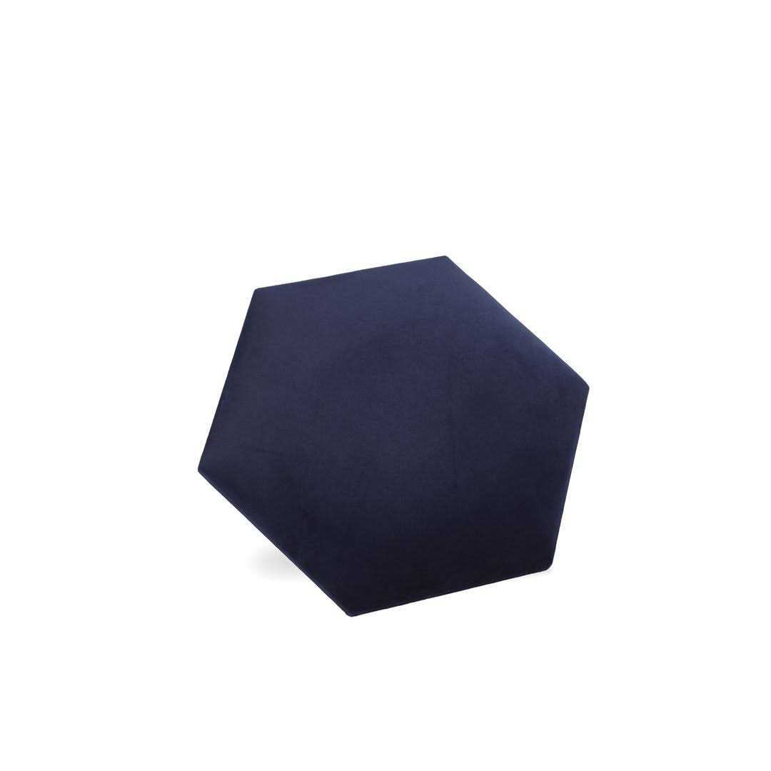 WALL!SUPPLY Luxury Velvet Textile Hexagon - MT - Mrs Treak